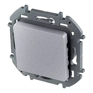 Выключатель промежуточный Legrand Inspiria 673682 алюминий