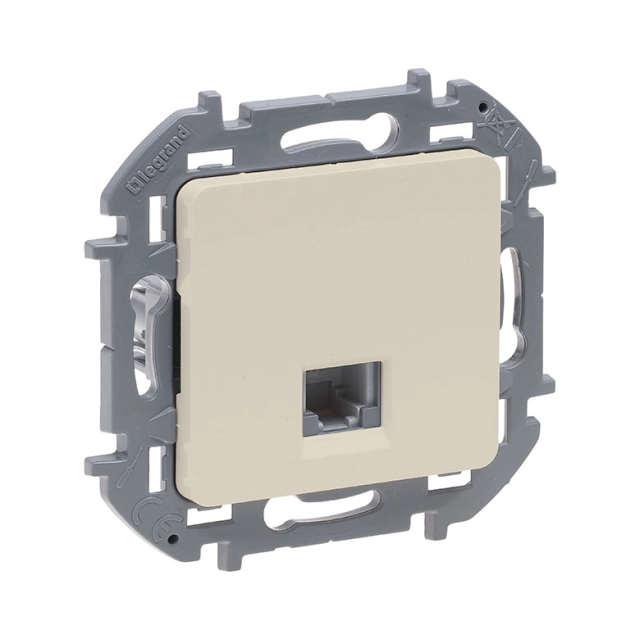 Розетка телефонная Legrand Inspiria 673821 1*RJ-11 слоновая кость Розетка телефонная Legrand Inspiria 673821 1*RJ-11 слоновая кость