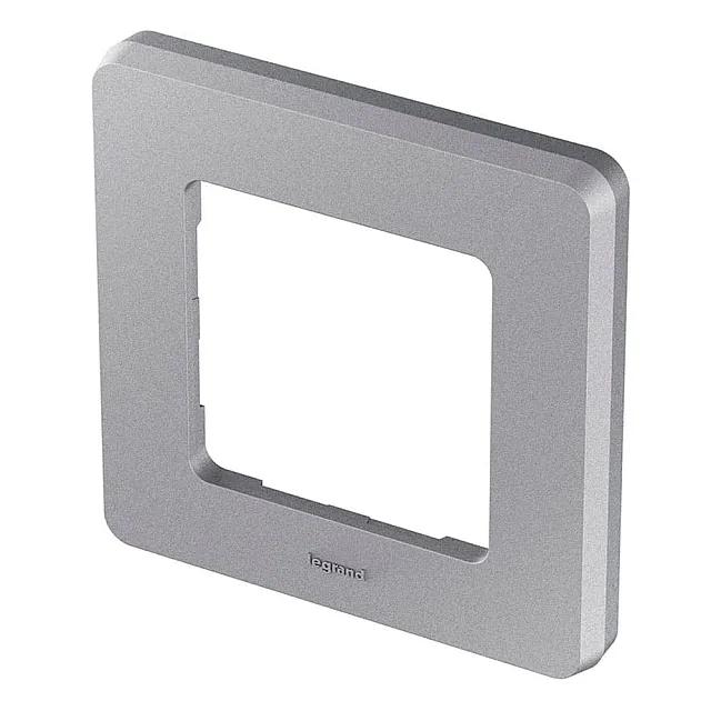 Рамка Legrand Inspiria 673932 1 пост алюминий