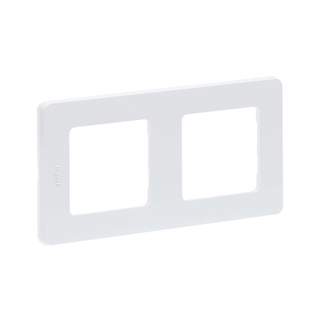 Рамка Legrand Inspiria 673940 2 поста белая Рамка Legrand Inspiria 673940 2 поста белая
