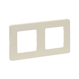 Рамка Legrand Inspiria 673941 2 поста слоновая кость