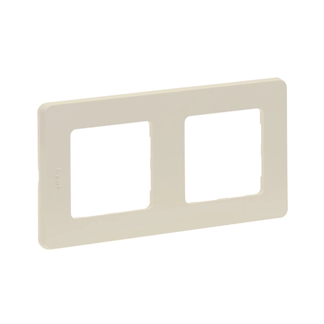 Рамка Legrand Inspiria 673941 2 поста слоновая кость Рамка Legrand Inspiria 673941 2 поста слоновая кость