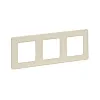 Рамка Legrand Inspiria 673951 3 поста слоновая кость