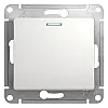 Выключатель Schneider Electric Glossa GSL000113 1-клавишный с подсветкой белый