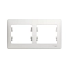 Рамка Schneider Electric Glossa GSL000102 2-постовая горизонтальная