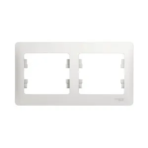 Рамка Schneider Electric Glossa GSL000102 2-постовая горизонтальная