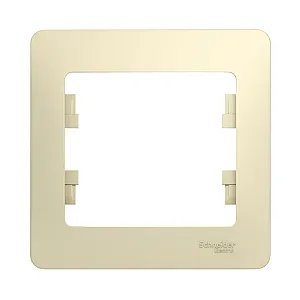 Рамка Schneider Electric Glossa GSL000201 1-постовая