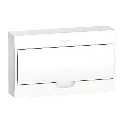 Щит навесной Schneider Electric EZ9E118P2SRU с белой дверью 1 ряд/18 модулей