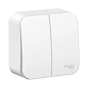 Выключатель Schneider Electric Blanca BLNVA065011 2 клавиши 6A белый