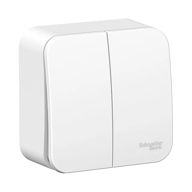 Выключатель Schneider Electric Blanca BLNVA065011 2 клавиши 6A белый