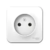 Розетка Schneider Electric Blanca BLNRA000111 без заземления без шторки белая
