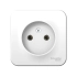 Розетка Schneider Electric Blanca BLNRA000111 без заземления без шторки белая