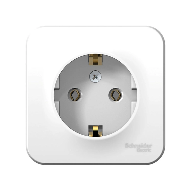 Розетка Schneider Electric Blanca BLNRA010111 с заземлением без шторок 16А 250В белая Розетка Schneider Electric Blanca BLNRA010111 с заземлением без шторок 16А 250В белая