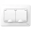 Розетка Schneider Electric Blanca BLNRS441121 2 места белая