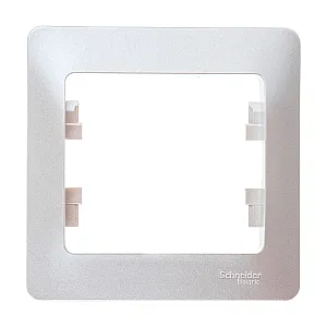 Рамка Schneider Electric Glossa 1 пост перламутр