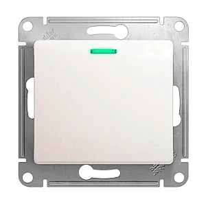 Выключатель Schneider Electric Glossa GSL000613 1 клавиша с подсветкой перламутр