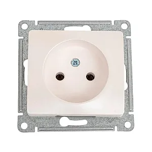 Розетка Schneider Electric Glossa GSL000641 без заземления перламутр