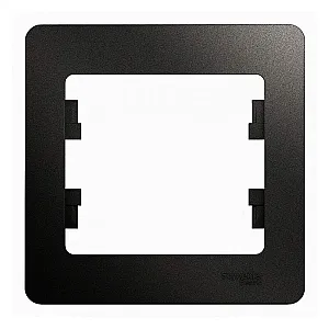 Рамка Schneider Electric Glossa GSL000701 1 пост антрацит
