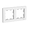 Рамка Schneider Electric AtlasDesign ATN000102 2 поста белая