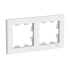 Рамка Schneider Electric AtlasDesign ATN000102 2 поста белая