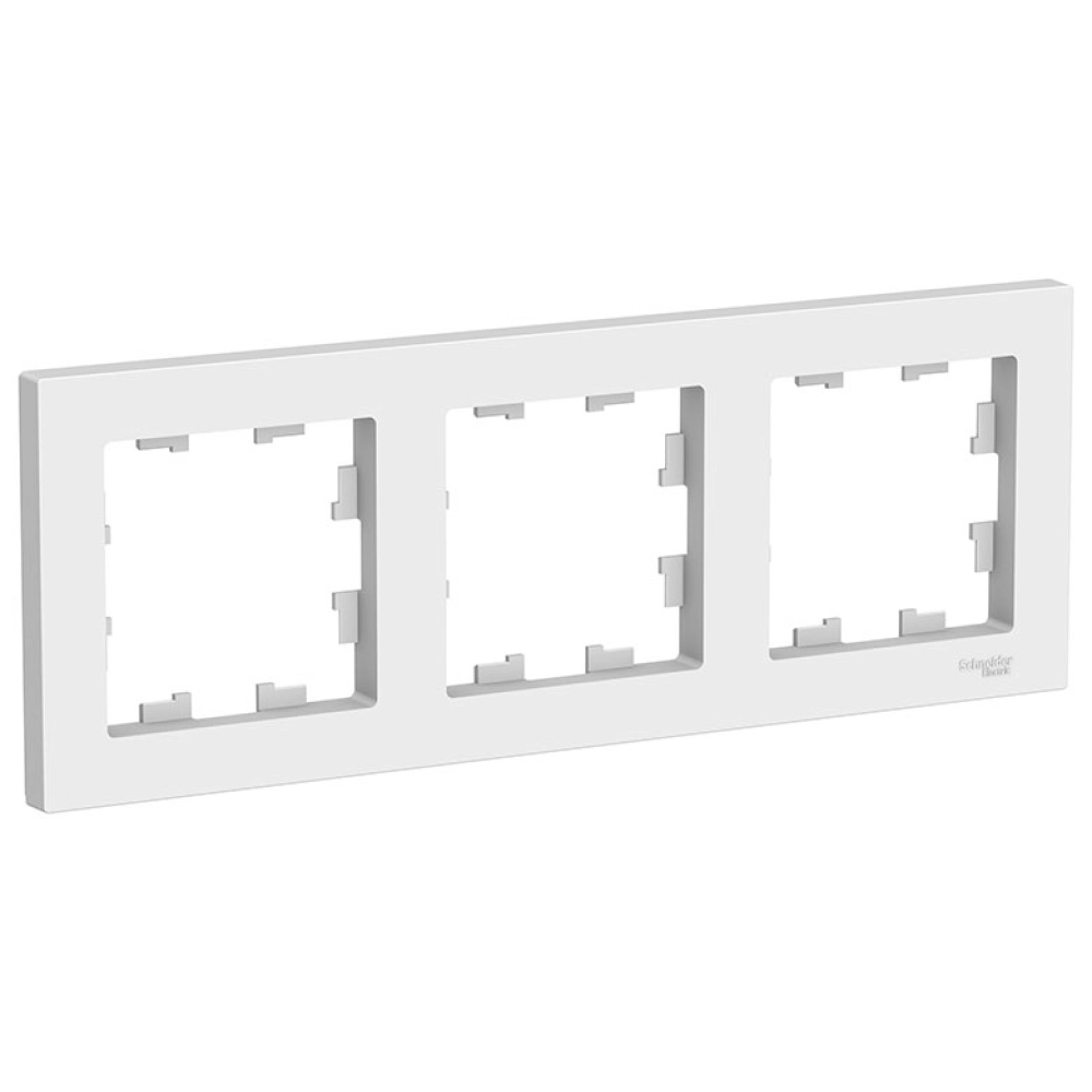 Рамка Schneider Electric AtlasDesign ATN000103 3 поста белая Рамка Schneider Electric AtlasDesign ATN000103 3 поста белая