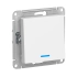Выключатель Schneider Electric AtlasDesign ATN000113 с подсветкой белый