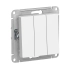 Выключатель Schneider Electric AtlasDesign ATN000131 3-клавиши белый