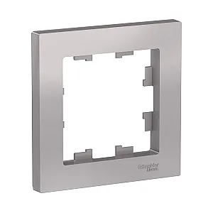 Рамка Schneider Electric AtlasDesign ATN000301 1 пост алюминий