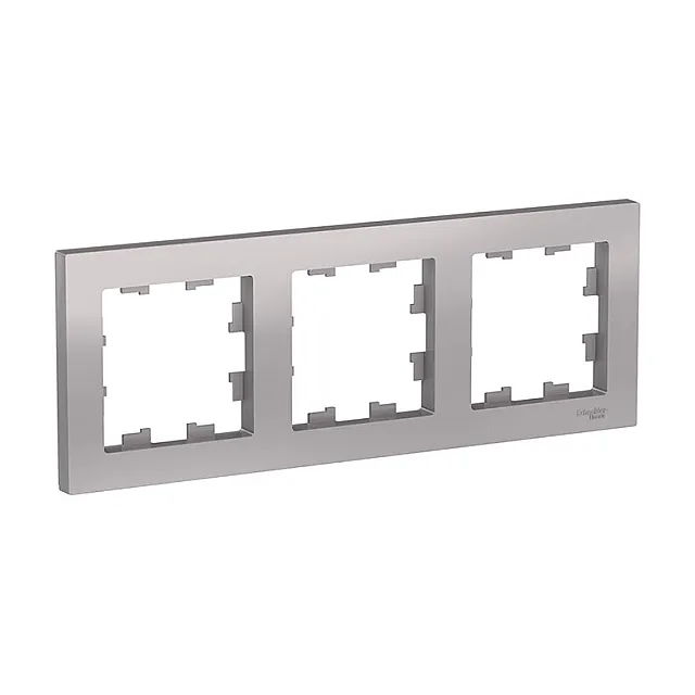 Рамка Schneider Electric AtlasDesign ATN000303 3 поста алюминий