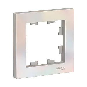 Рамка Schneider Electric AtlasDesign ATN000401 1 пост жемчуг