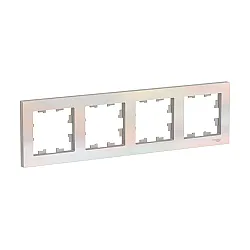 Рамка Schneider Electric AtlasDesign ATN000404 4 поста жемчуг