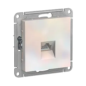 Розетка компьютерная Schneider Electric AtlasDesign ATN000483 RJ45 кат.5e жемчуг