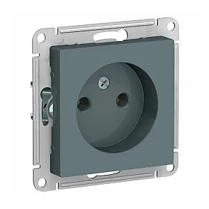 Розетка Schneider Electric AtlasDesign ATN000741 без заземления грифель