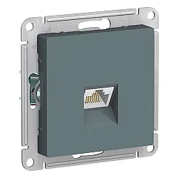 Розетка компьютерная Schneider Electric AtlasDesign ATN000783 RJ45 грифель