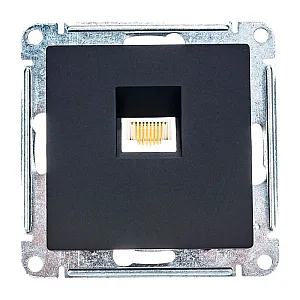 Розетка компьютерная Schneider Electric AtlasDesign ATN001083 RJ45 кат. 5Е карбон