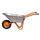 Тачка строительная Brado Optima 1*150