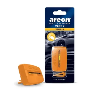 Ароматизатор  воздуха Areon Vent 7 ARE-V704 Vanilla на дефлектор