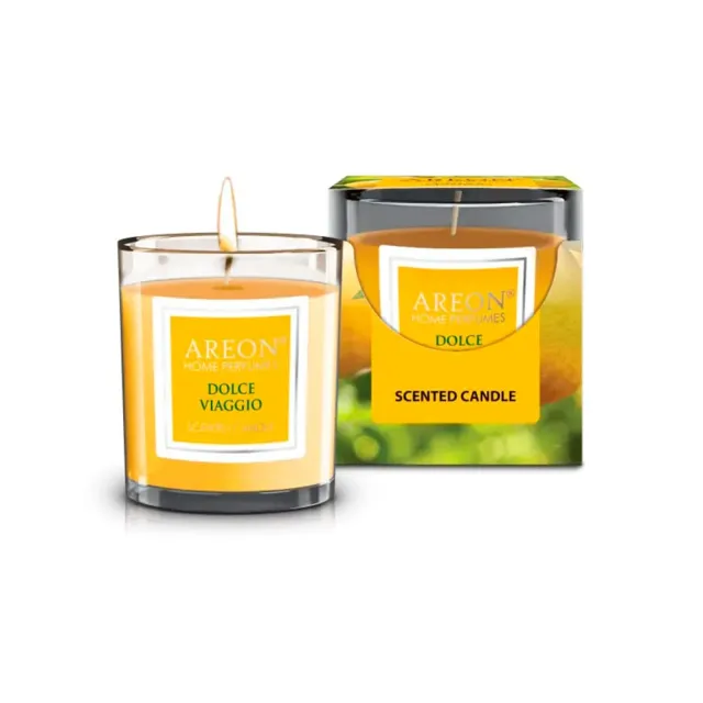 Свеча Areon Dolce Viaggio ARE-CR04 ароматическая 120 г