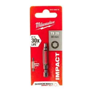 Бита TX20 Milwaukee Shockwave 4932430876 50 мм