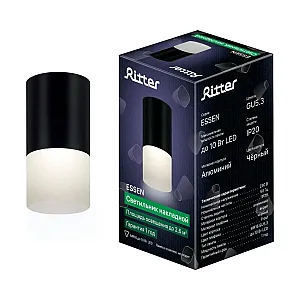 Светильник потолочный Ritter Essen 52060 3 черный