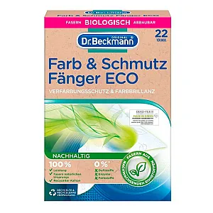 Салфетки Dr. Beckmann Эко ловушка для цвета и грязи 22 шт