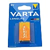 Батарейка Varta Longlife 6LR61 9V BL1 1/10/50 К