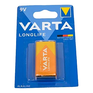 Батарейка Varta Longlife 6LR61 9V BL1 1/10/50 К
