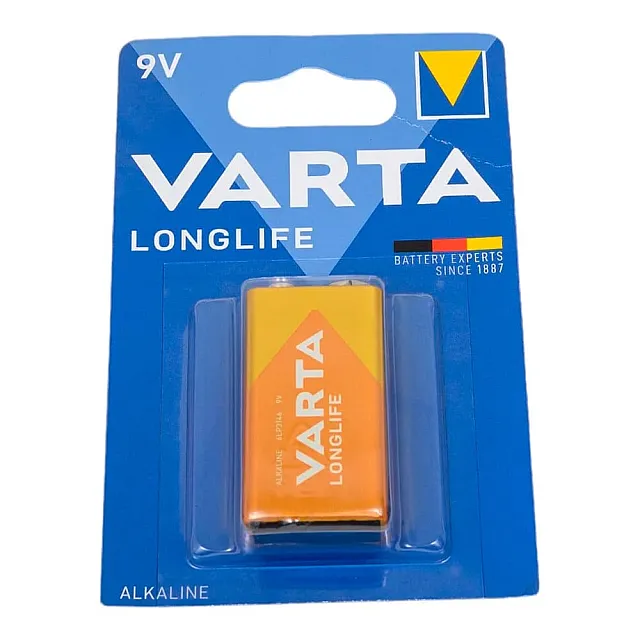 Батарейка Varta Longlife 6LR61 9V BL1 1/10/50 К