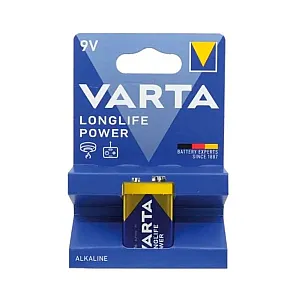 Батарейка Varta Longlife Power 6LR61 9V BL1