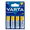 Батарейка Varta Energy LR6 AA Alkaline BL4 4/80/400 К