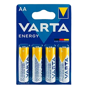 Батарейка Varta Energy LR6 AA Alkaline BL4 4/80/400 К