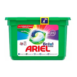 Капсулы для стирки Ariel Color 15 шт