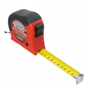Рулетка Matrix Double fixation 31061 обрезиненный корпус двойная плавная фиксация 10 м*25 мм