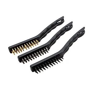 Набор щеток Matrix 74863 металлические с пластмассовой ручкой большие 3 шт